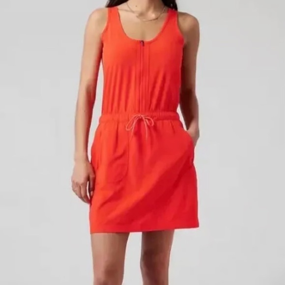 Athleta Pants - NWOT Athleta Women's Vibrant Orange Jumpsuit